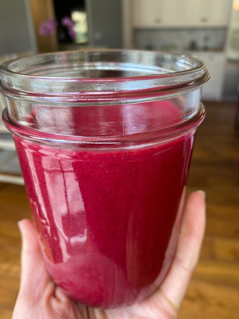 Pink Raspberry Smoothie